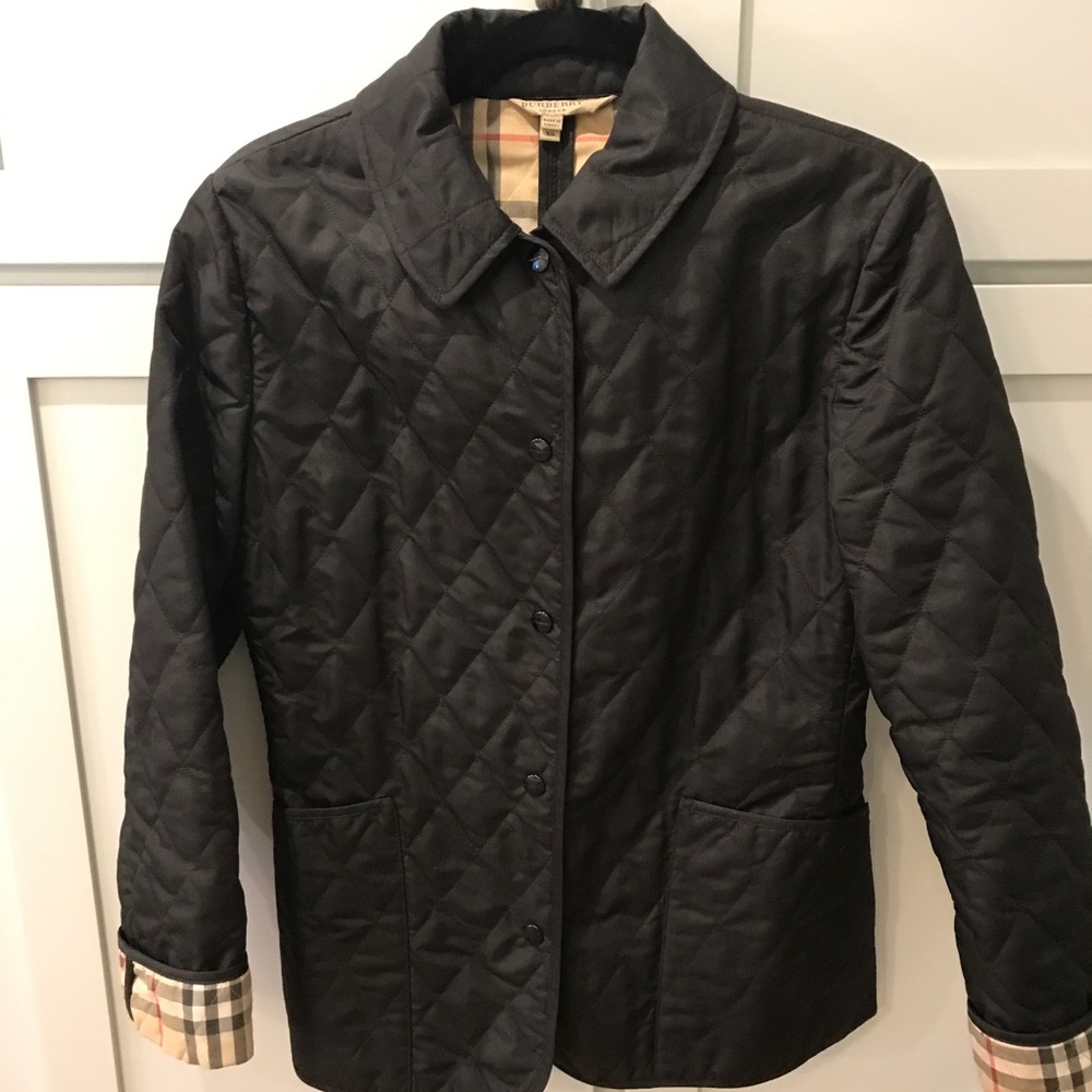 Burberry Quilted Jacket - Black